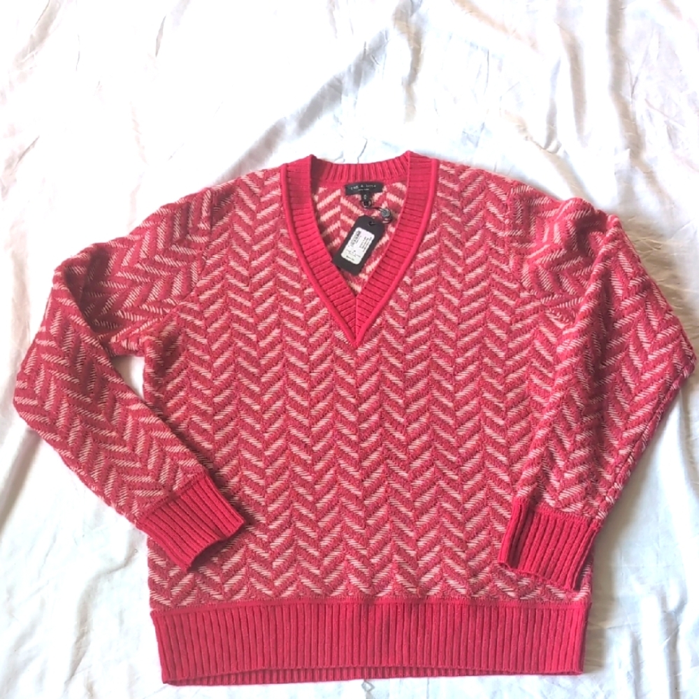 Rag & Bone V Neck Sweater
